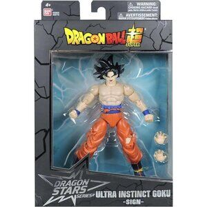 Dragon Stars Ultra Instinct Goku Figure Dragon Ball Super Bandai Anime Toy New